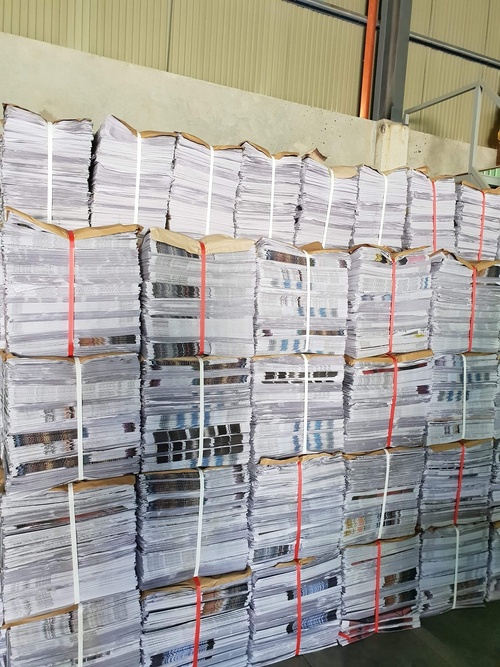 Over issued newspapers Excess newspapers same as Unsold newspapers Newspaper surplus Old newspapers Bulk Newspaper recycling Recycled newspaper Waste paper 